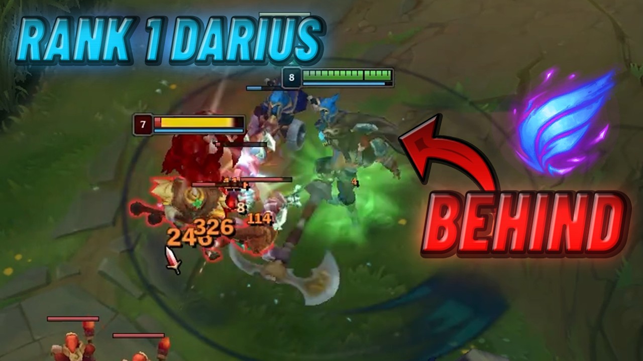 This is how you carry against Jax as Darius while behind by Rank 1 EUW