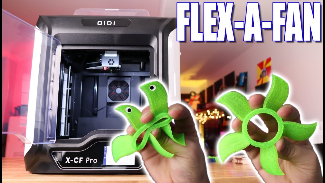 Will a FLEXIBLE Fan Work? | QIDI X-CF Pro Review