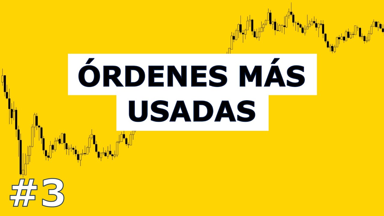 TIPOS de ÓRDENES en inversión y TRADING 🔝