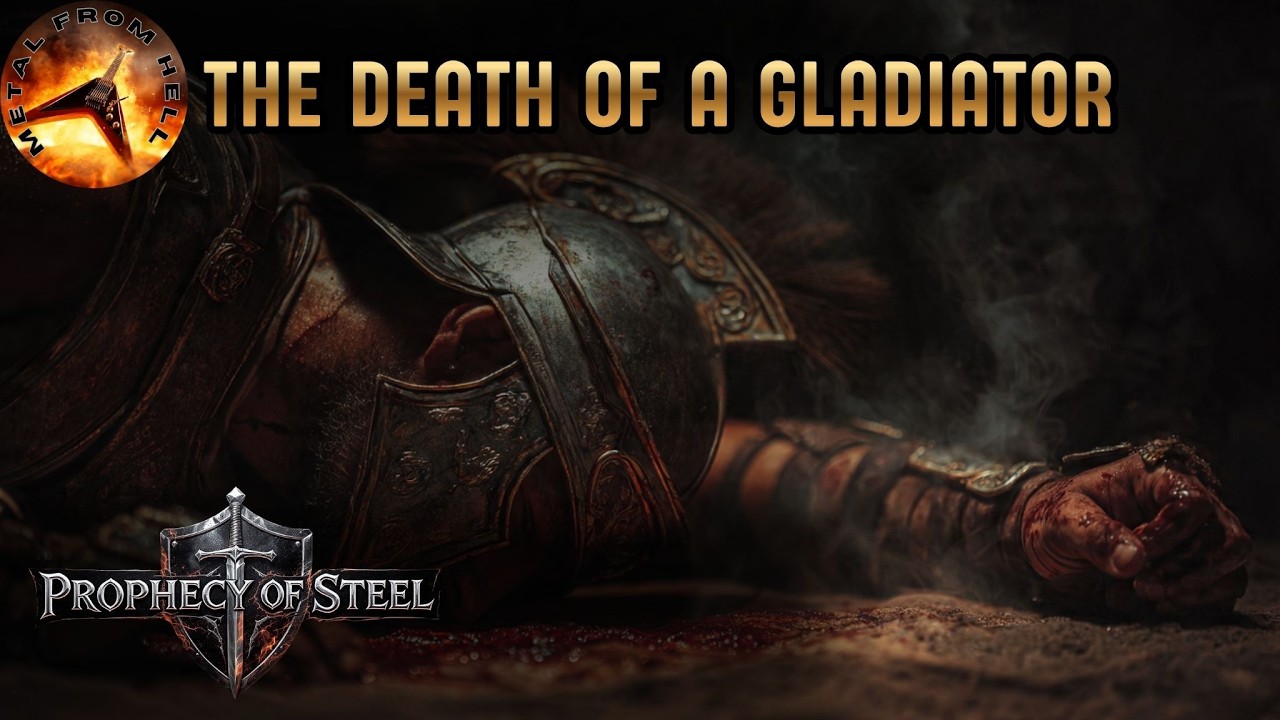 The Death Of a Gladiator, Prophecy Of Steel (heavy metal song) #powermetal #heavymetal #metal