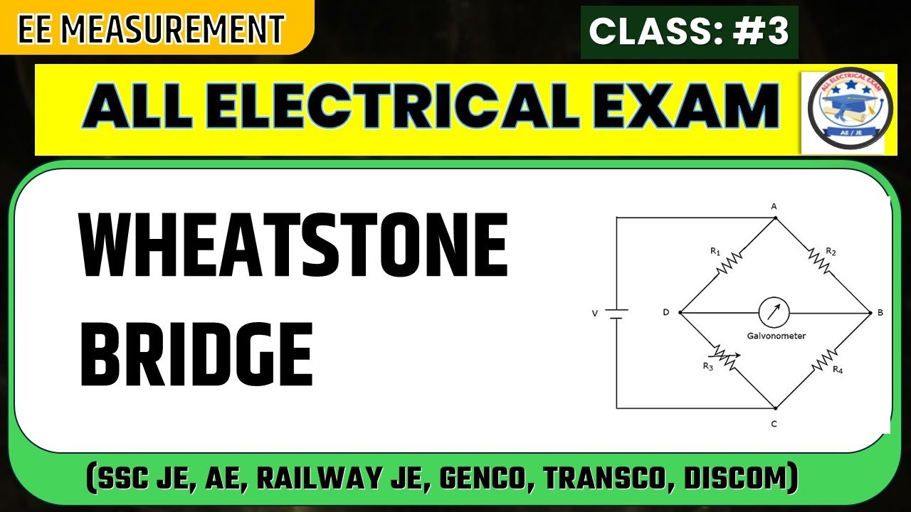 Wheatstone Bridge MCQs 🔥 Electrical Measurement | Objective Questions for All Electrical Exams
