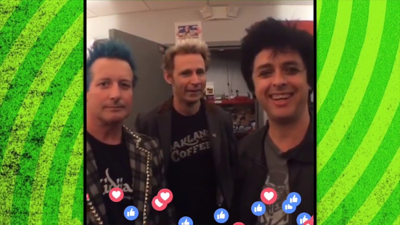 Green Day Facebook Live 