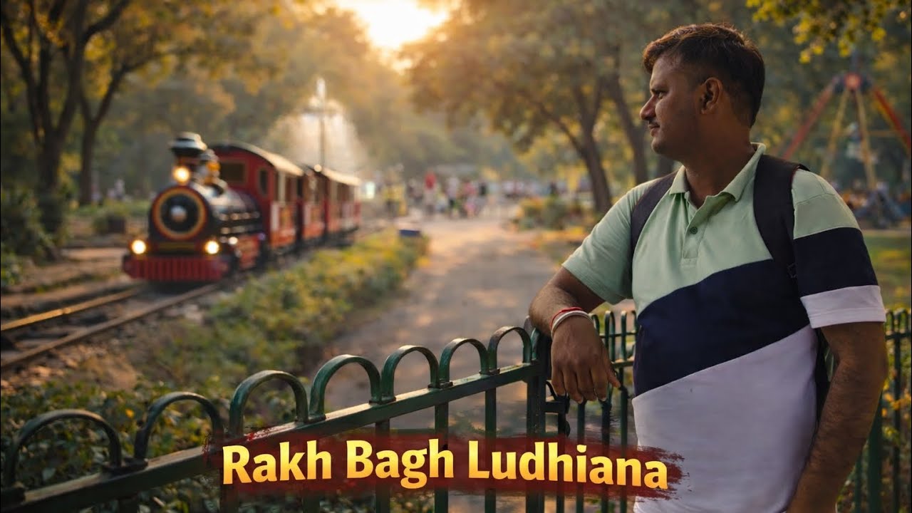 Rakh Bagh Ludhiana | Shaam Ka Sukoon 🌿 | Beautiful Park Walk