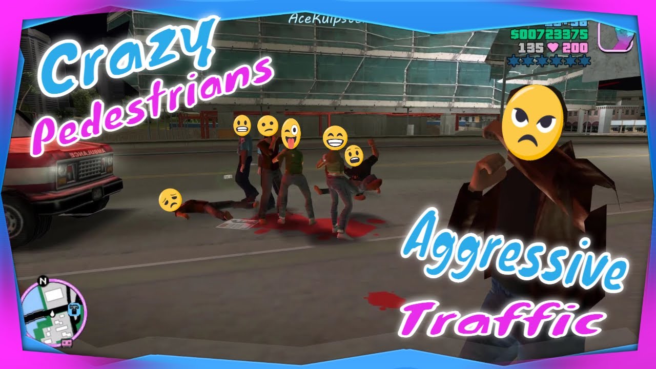 Grand Theft Auto: Vice City - Crazy Pedestrians #36