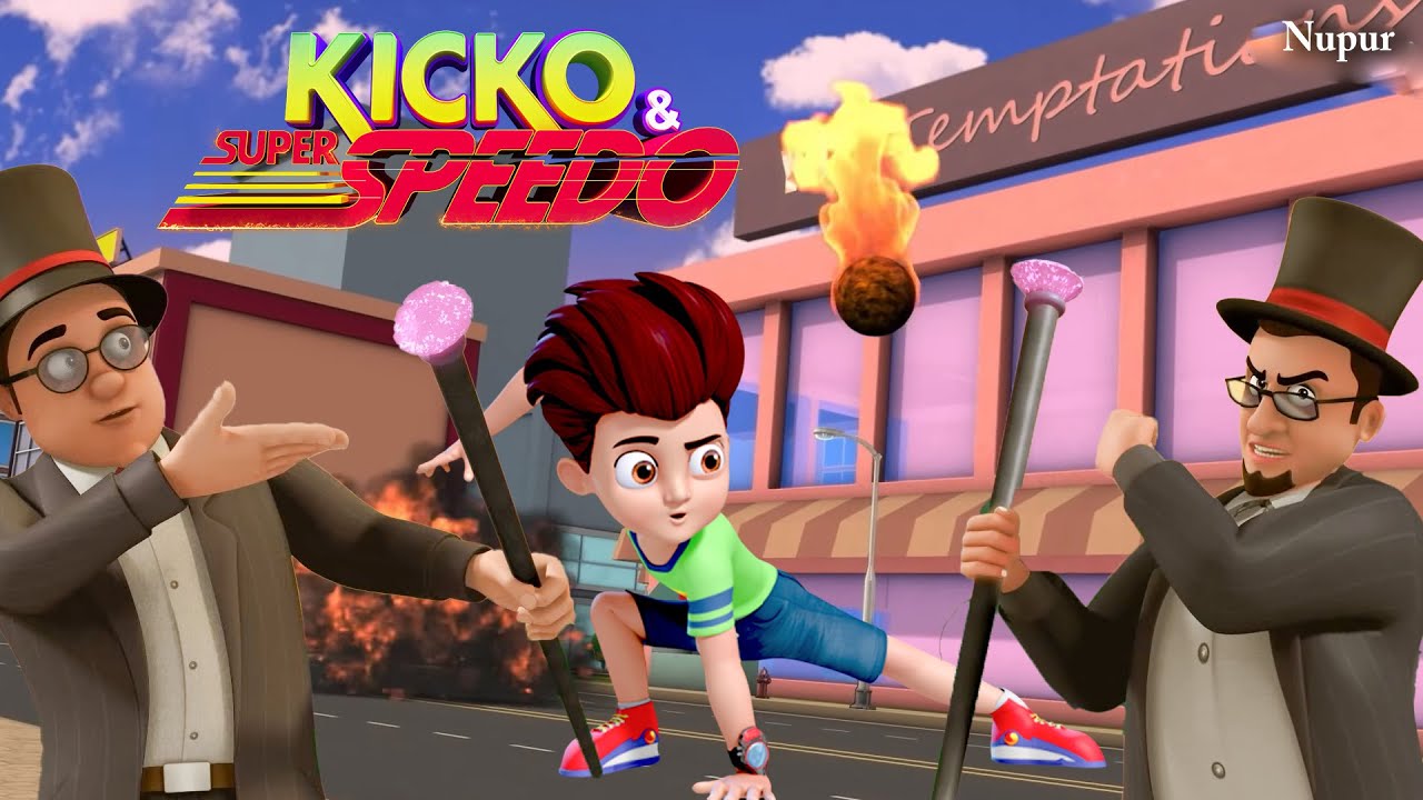 Suncity में Bazooka ने गिराया आग के गोले | Kicko And Super Speedo | Kids Cartoon | Moral Stories