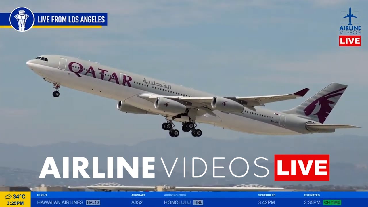🔴LIVE Los Angeles (LAX) Airport Plane Spotting