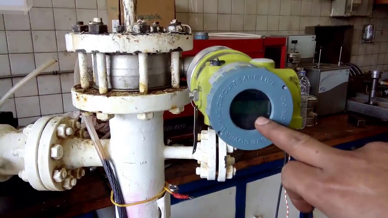 43 - معايرة الأنترفيس Interface Displacer Level Transmitter calibration smart