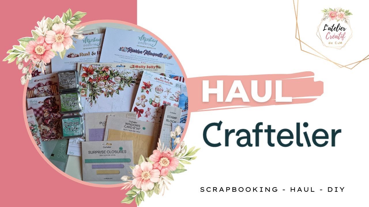 🚨 HAUL CRAFTELIER 😍 Je me suis faite plaisir pour mon Noël et je suis fan ! @craftelieronlinestore