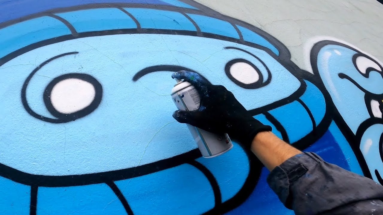 Bombing Characters Graffiti