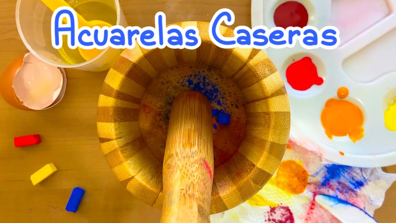 Tres formas de hacer ACUARELAS CASERAS 🖌 | Laura Cosas