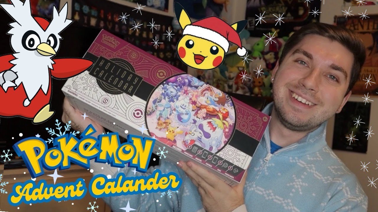 Open a Pokémon Holiday Advent Calendar with Me!