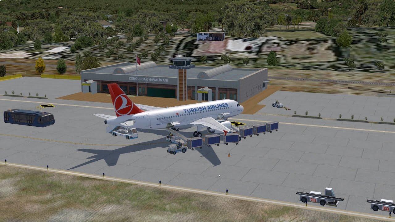 [Prepar3D v4.5] Approaching Zonguldak LTAS FsLabs A319