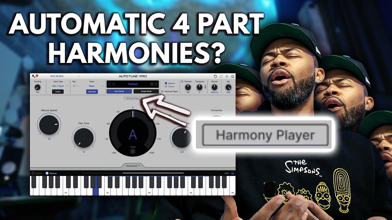 Как я использую Autotune Pro 11 для мгновенного создания 4-голосных гармоний