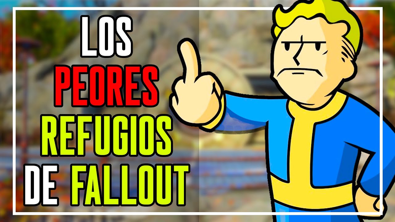 The WORST SHELTERS in FALLOUT