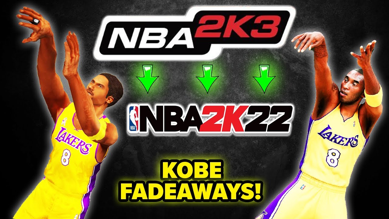 Kobe Bryant FADE AWAY SHOTS on all NBA 2K Games (2K2-2k22)