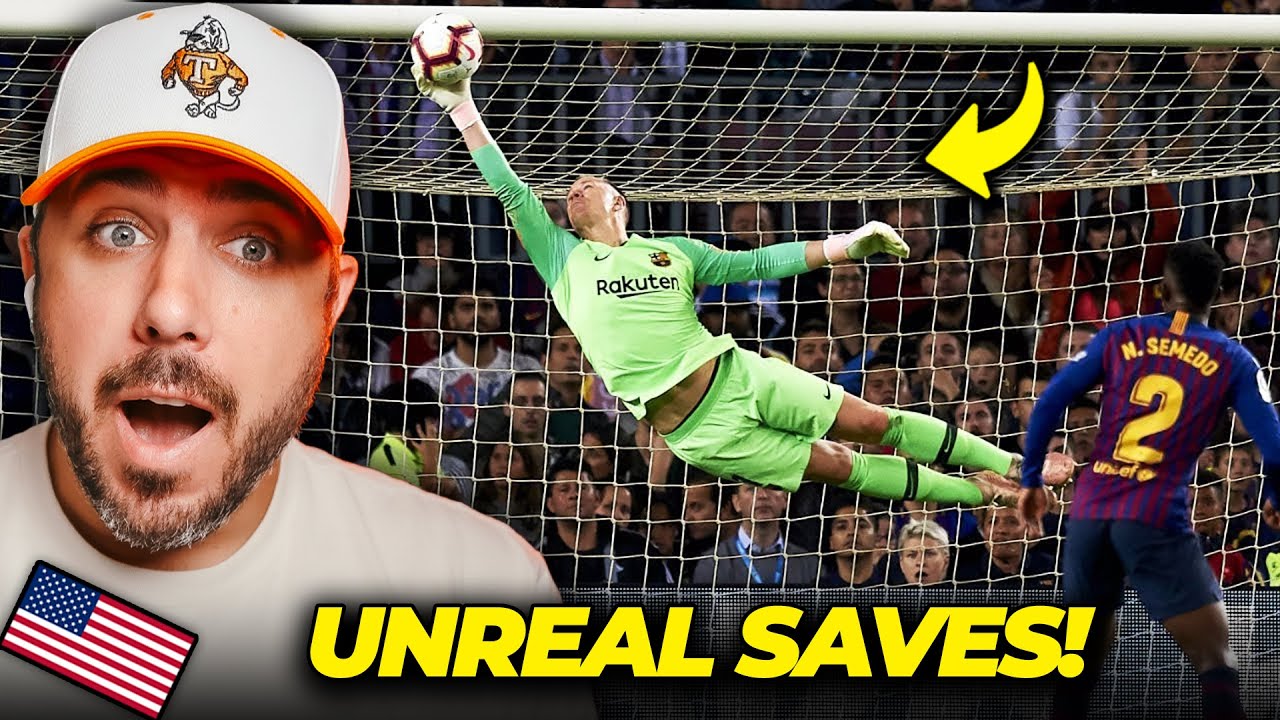 American Reacts to Penalty Saves That Cannot Be Repeated 🧤