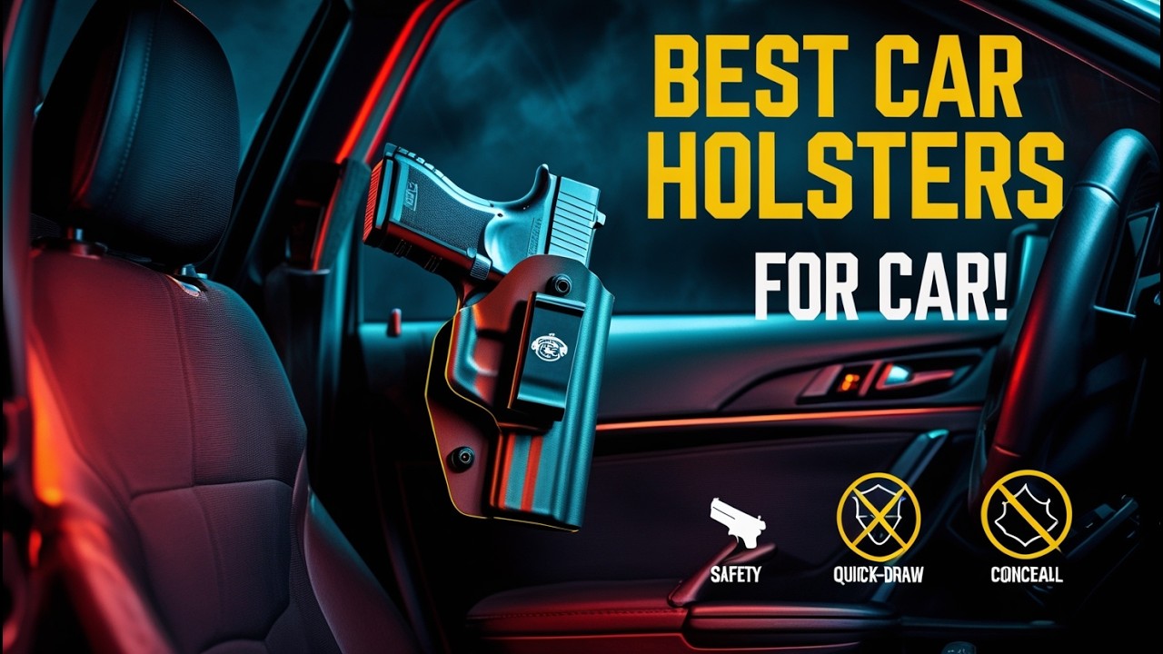Top 4 Best Car Holsters For Car In 2025!🔥