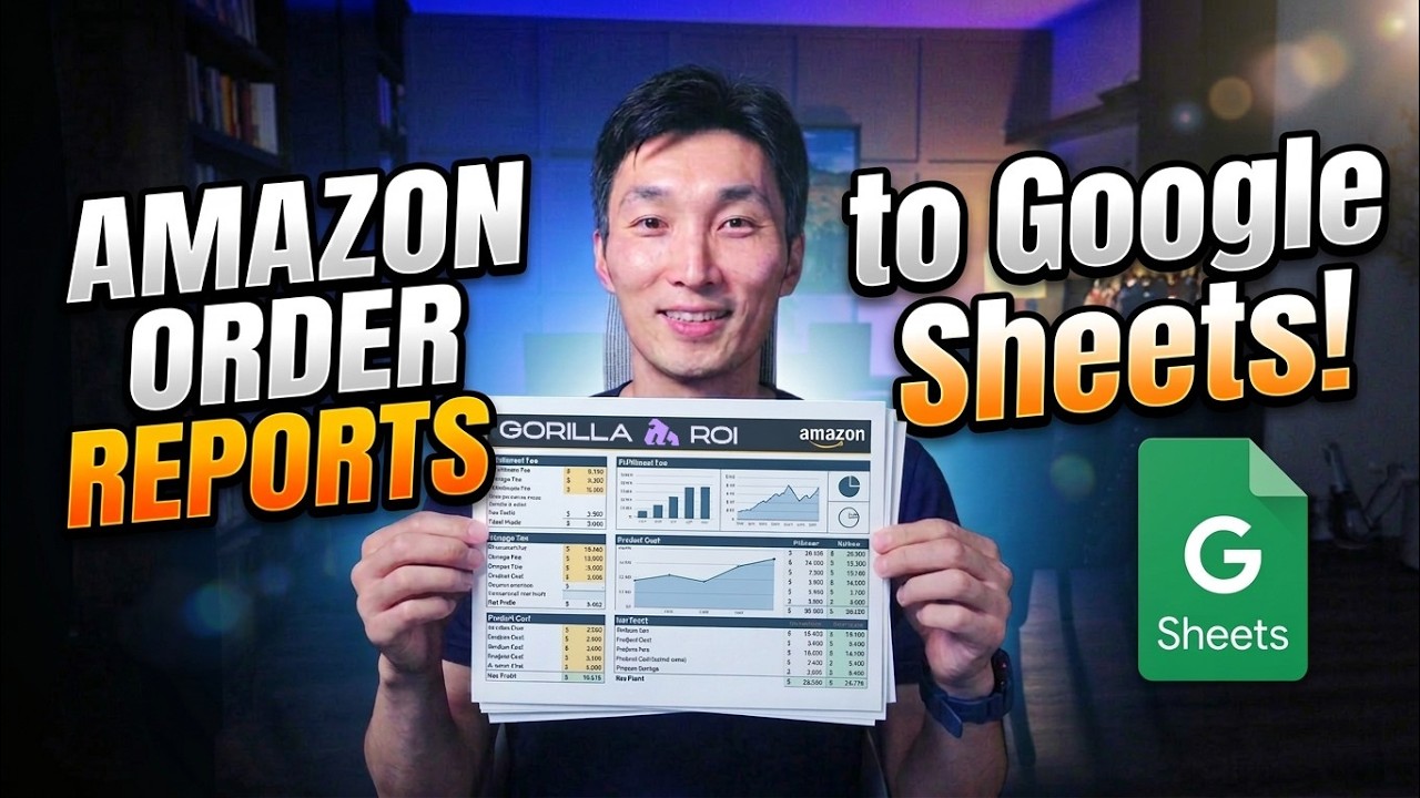 Amazon Orders Report in Google Sheets??