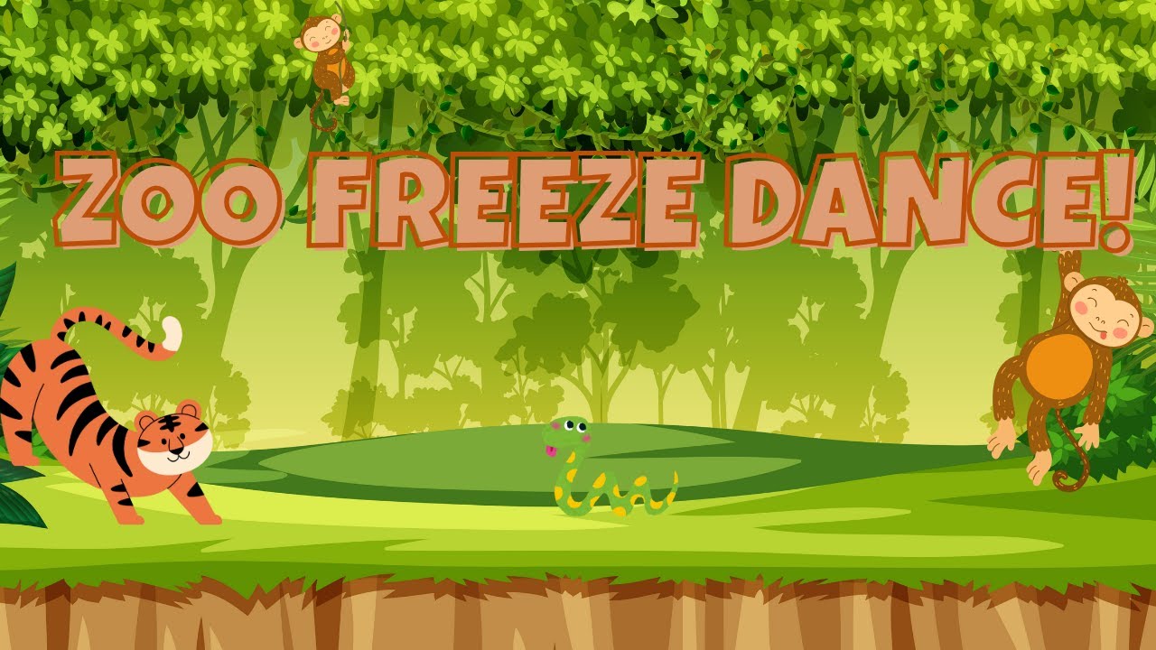 Zoo Freeze Dance! | Brain Break | Classroom Break | Movement Break