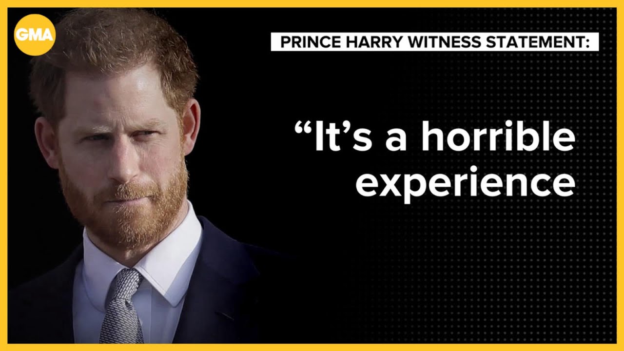 Prince Harry gives emotional testimony in case against British tabloids