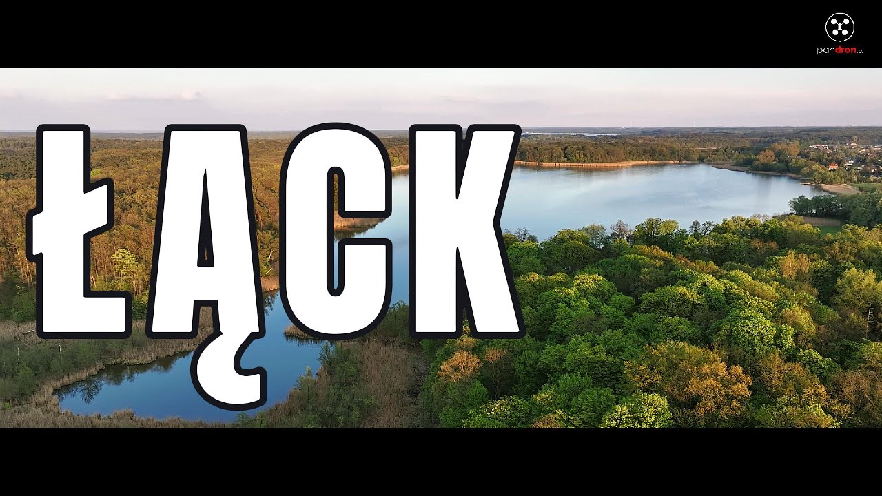 Łąck - rzepaki, szkoła Urząd Gminy, Kości&oacute;ł, Stado Ogier&oacute;w, Jezioro Łąckie, łabędzie.