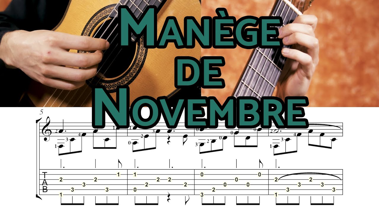 Un Nouveau Très Joli Morceau en Arpège à la Guitare !