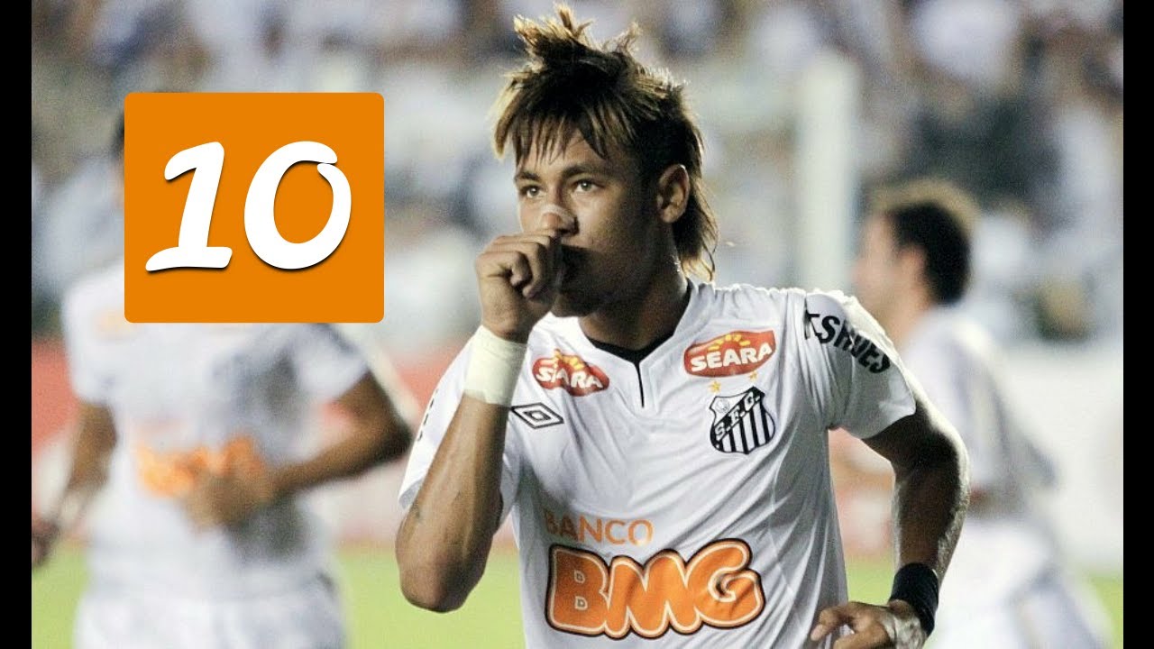 Top 10 Goles de Neymar en el Santos que sorprendieron al mundo
