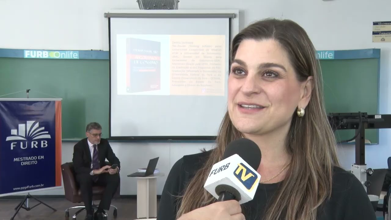 PPGD FURB recebe autor que trata da relação do Direito com Inteligência Artificial e consumo