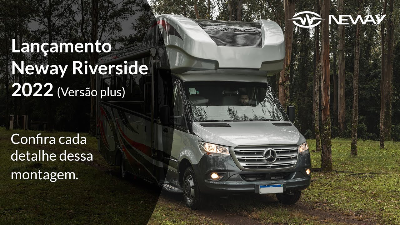 MotorHome Neway RIVERSIDE com 02 slides - Apresentação detalhada