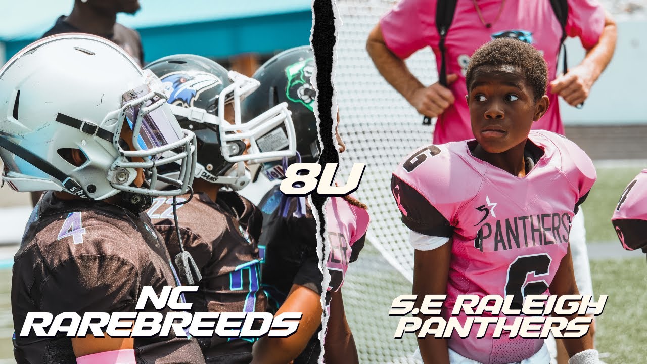 8U NC AYF D1 STATE CHAMPIONS SOUTHEAST RALEIGH PANTHERS VS NC RAREBREEDS #ayf