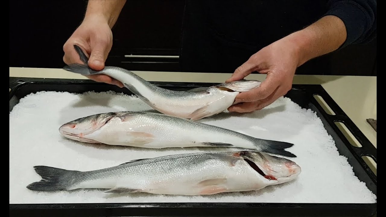 Lubina a la Sal Nivel Celestial -   Receta Navideña fácil