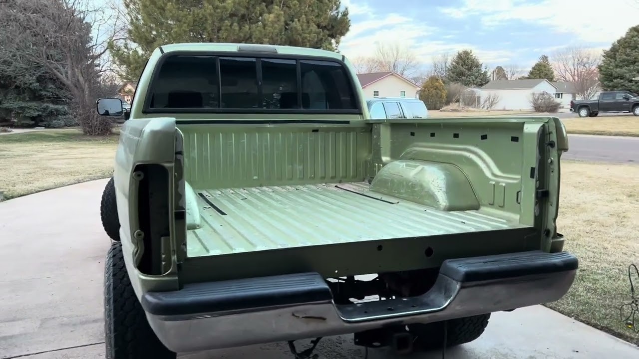 Removing bed on 2nd Gen. Dodge Ram￼