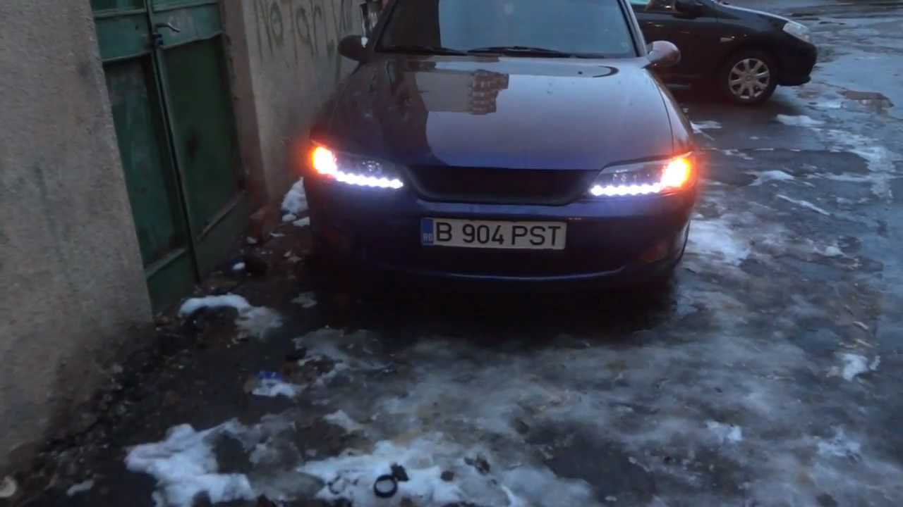 Faruri dayline vectra b tuning 1080p HD