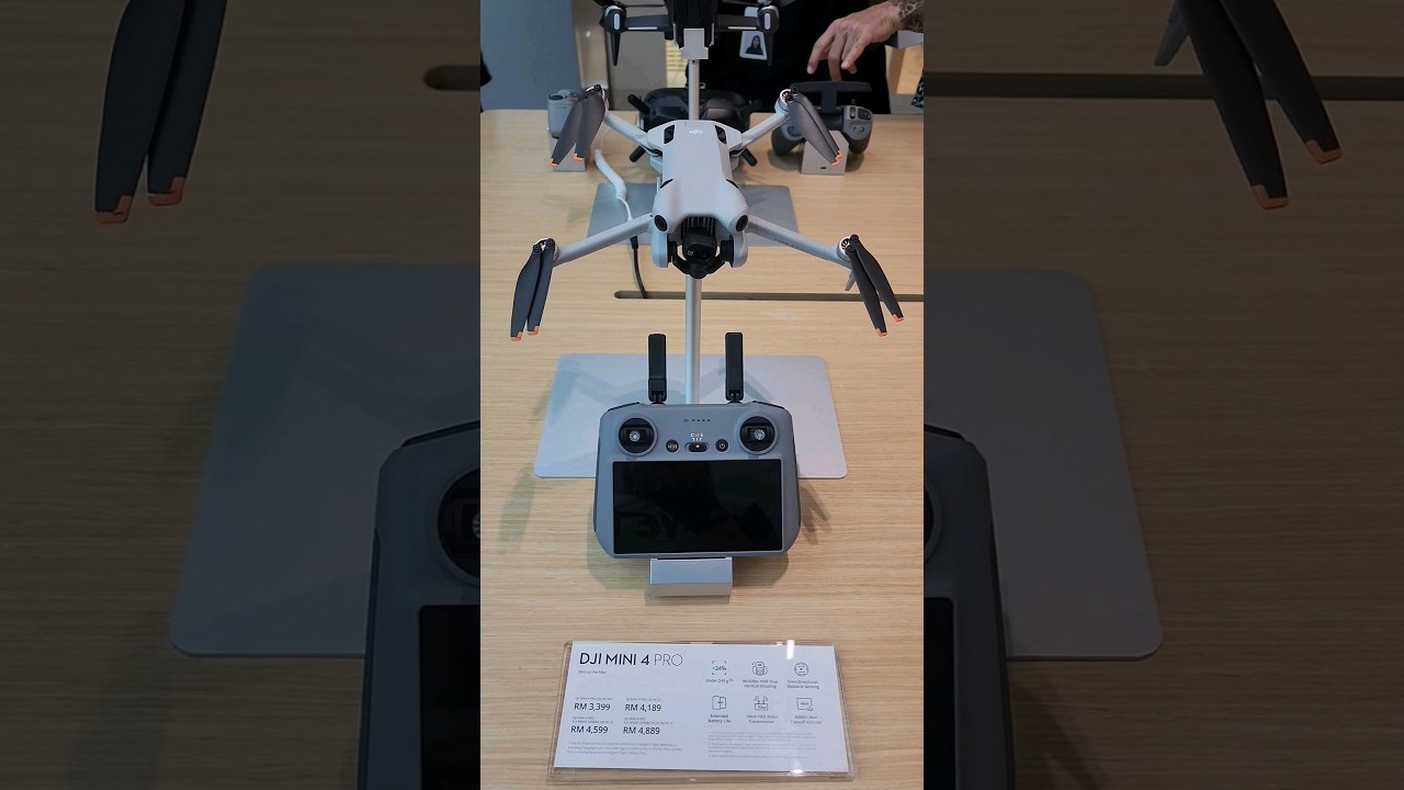 DJI DRONE Shopping in Malaysia| DJI Mini 4 Pro @ ₹61,000 😳 ❤️ #dji #djimini4pro #djiair3 #drone