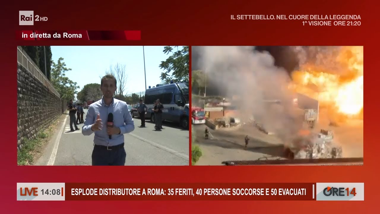 Esplosione a Roma: la ricostruzione dei fatti - Ore 14 del 04/07/2025
