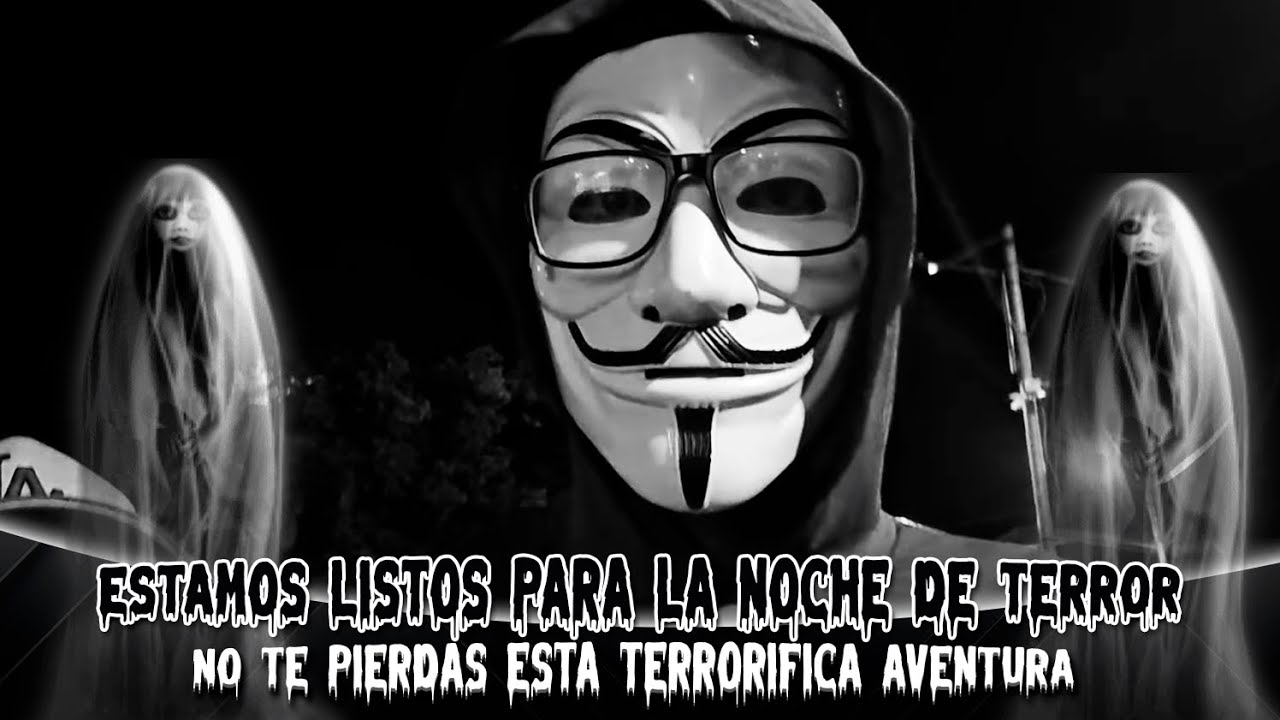 No te pierdas esta terrorífica aventura. Estamos listos para contar historias de miedo 👻