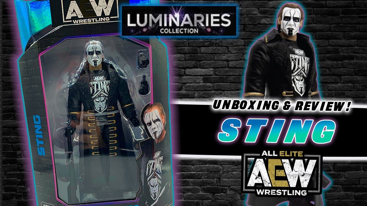 Sting AEW Unmatched Series 2 Unboxing & Review!