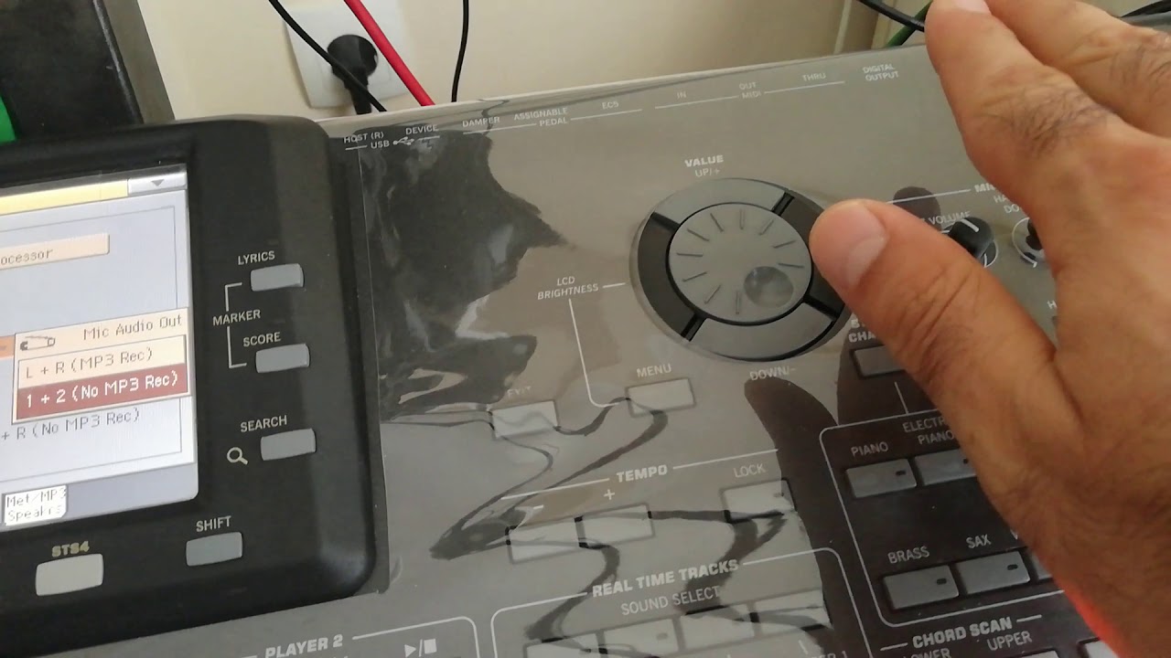 Korg 3x mikrofon out in nasıl yapılır nereden ayarlanır
