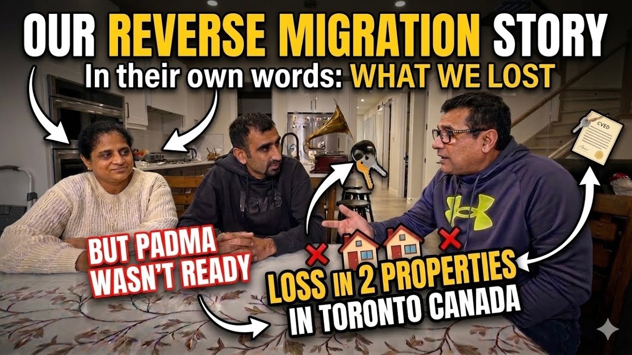 🇨🇦CANADA: IMMIGRATION / REVERSE MIGRATION - PROS AND CONS || #indianfamilyvlog #canada 