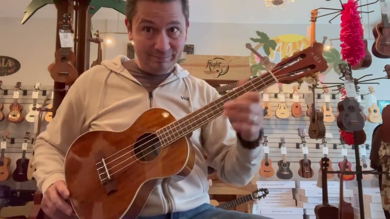 Kala KA-KTG Koa Tenor Ukulele Demo/Review at Aloha City Ukes