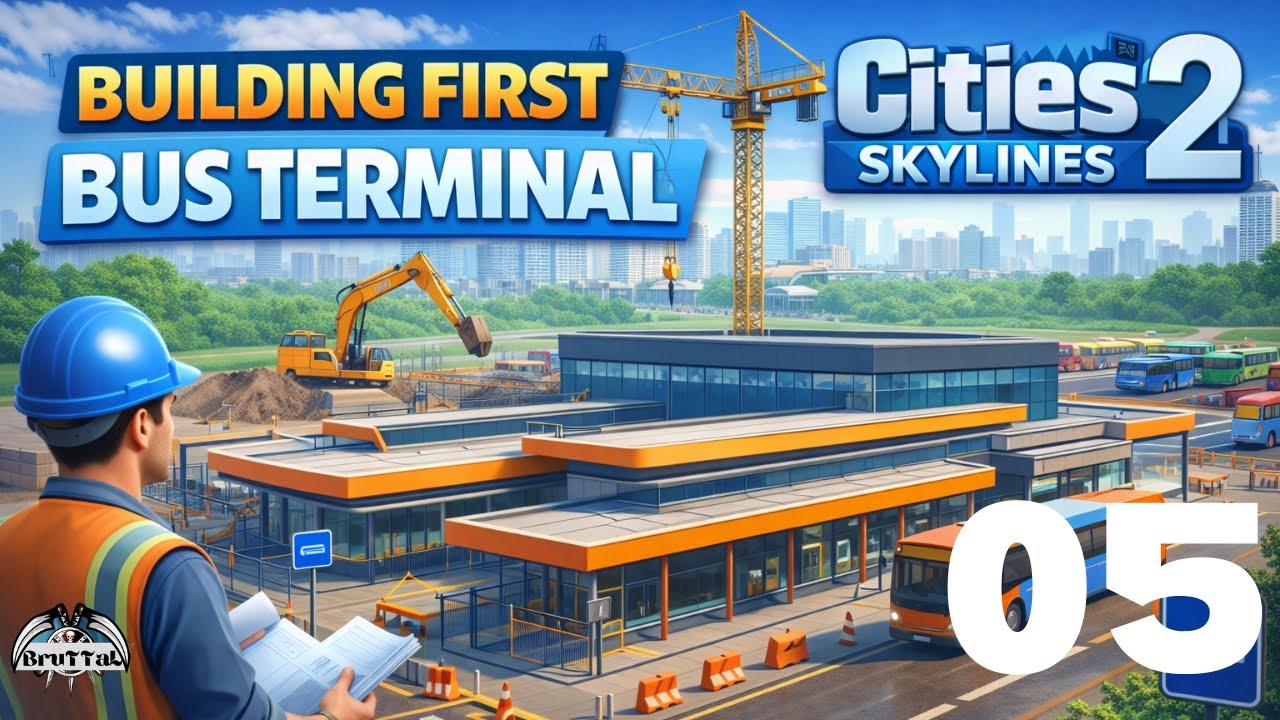 Making the First Bus Lines in Cities Skylines 2 || Episode 5