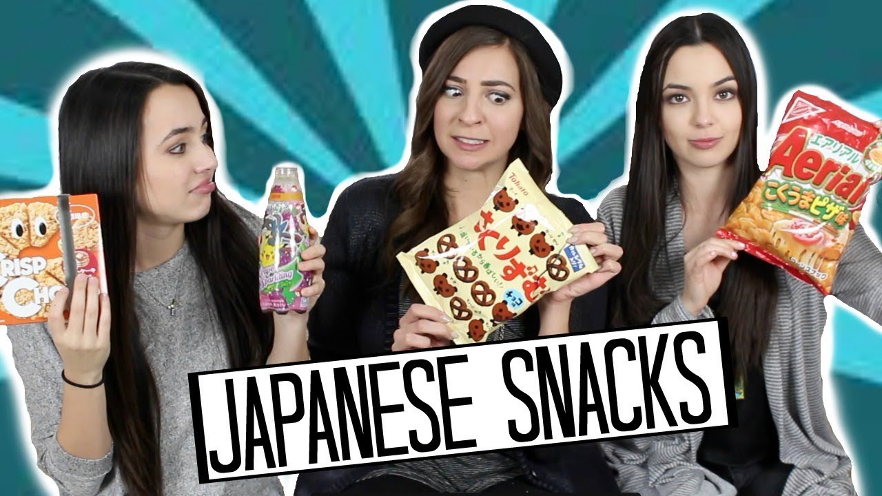 AMERICANS TRY JAPANESE SNACKS ft MerrellTwins