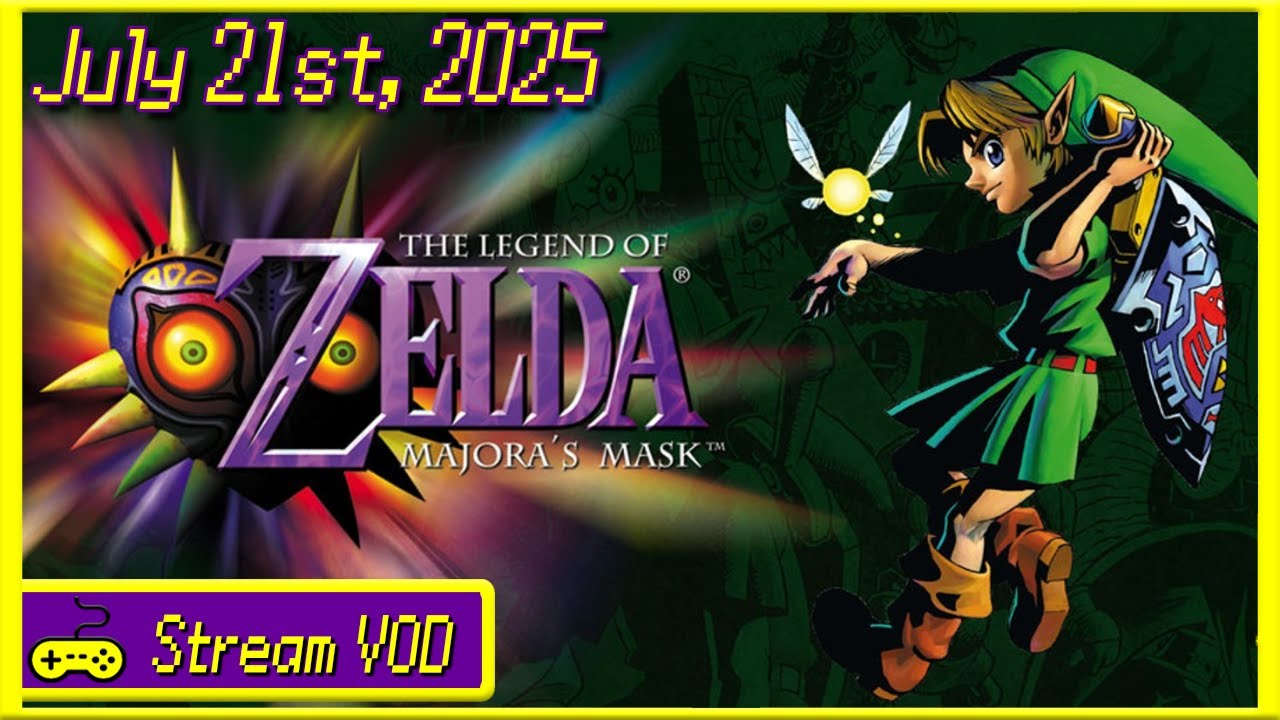 Twitch Livestream - Majora's Mask Part 9 Full VOD