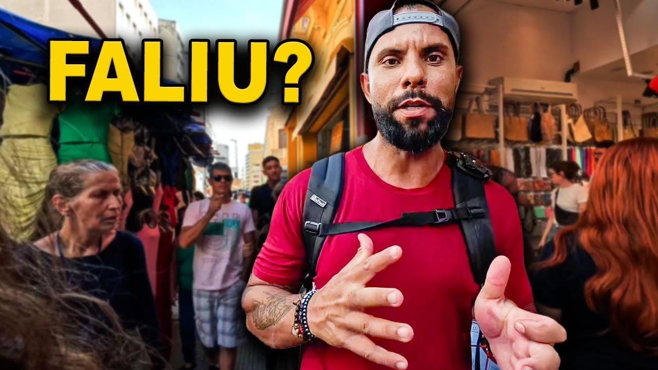 A NOVA REALIDADE do comércio POPULAR em São Paulo
