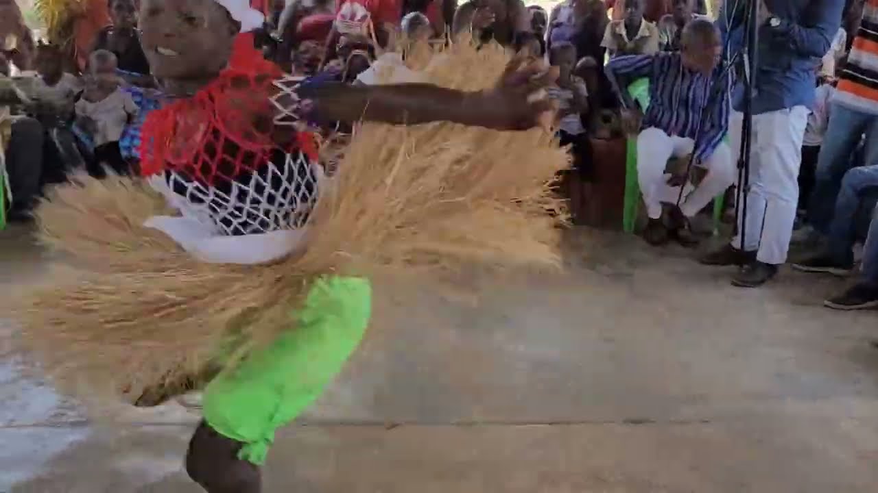 Traditional Dancing in Bomi County Welcoming Princess Fatu Gayflor
