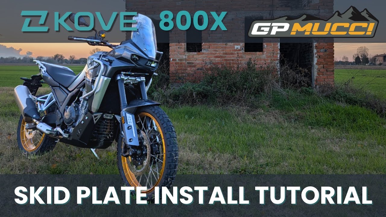 KOVE - GpMucci thor skid plate installation tutorial