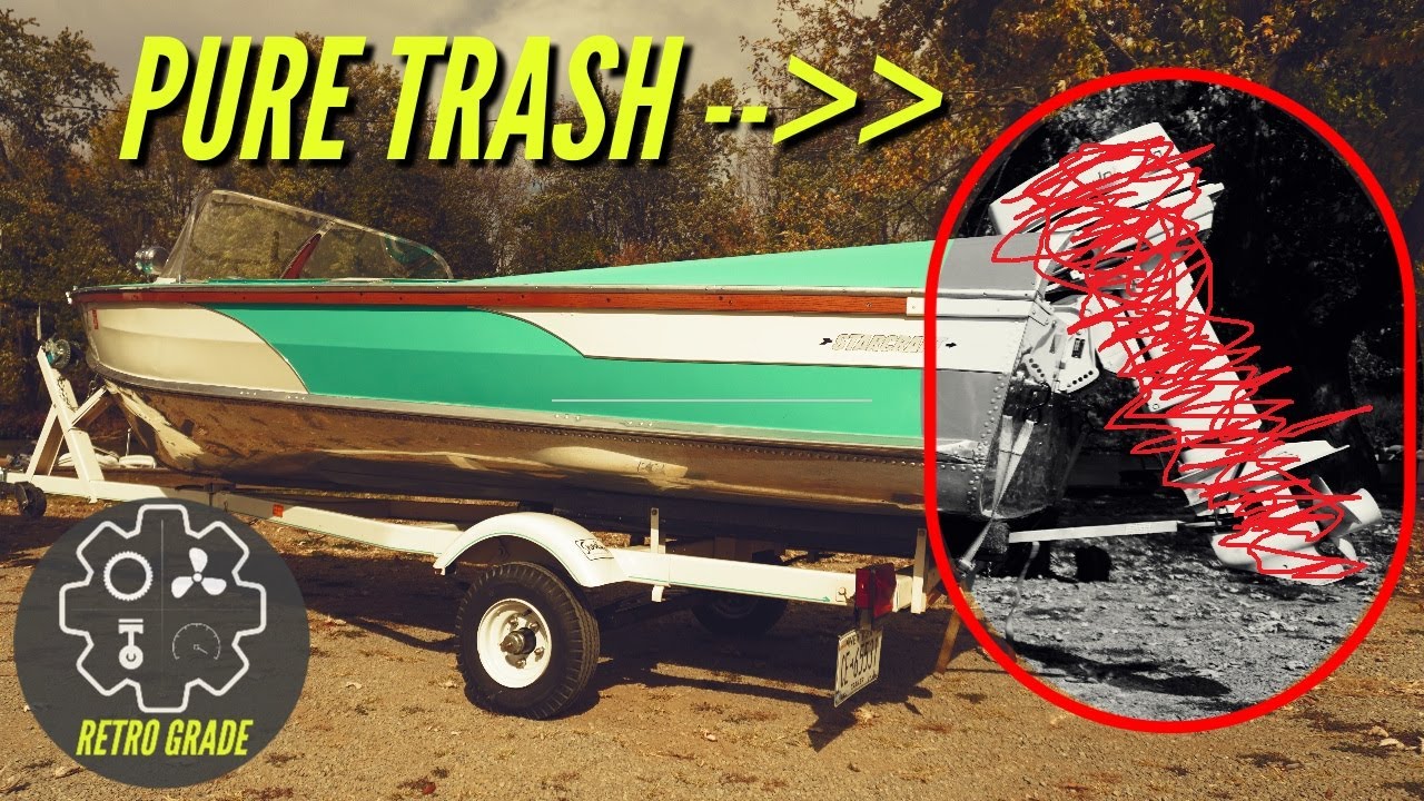 1958 Starcraft Jet-Star, Pt. I - Stunning Boat, Hideous Motor