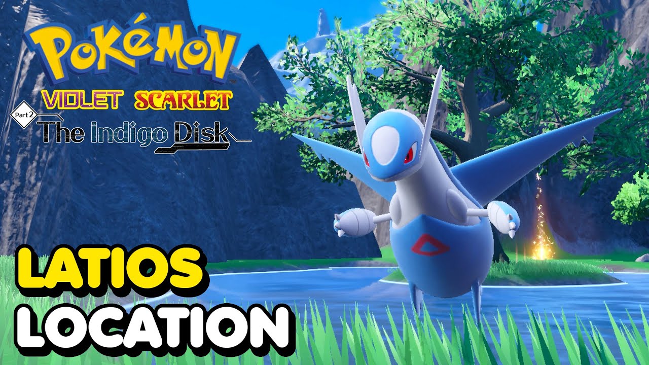 Как получить ЛАТИОСА в Pokemon Scarlet & Violet (DLC Indigo Disk)
