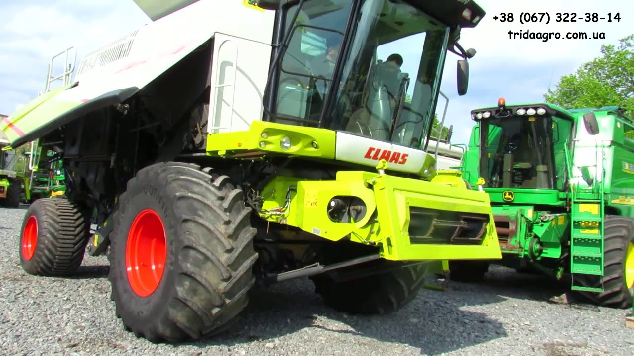 Комбайн Claas Lexion 600 (2010)