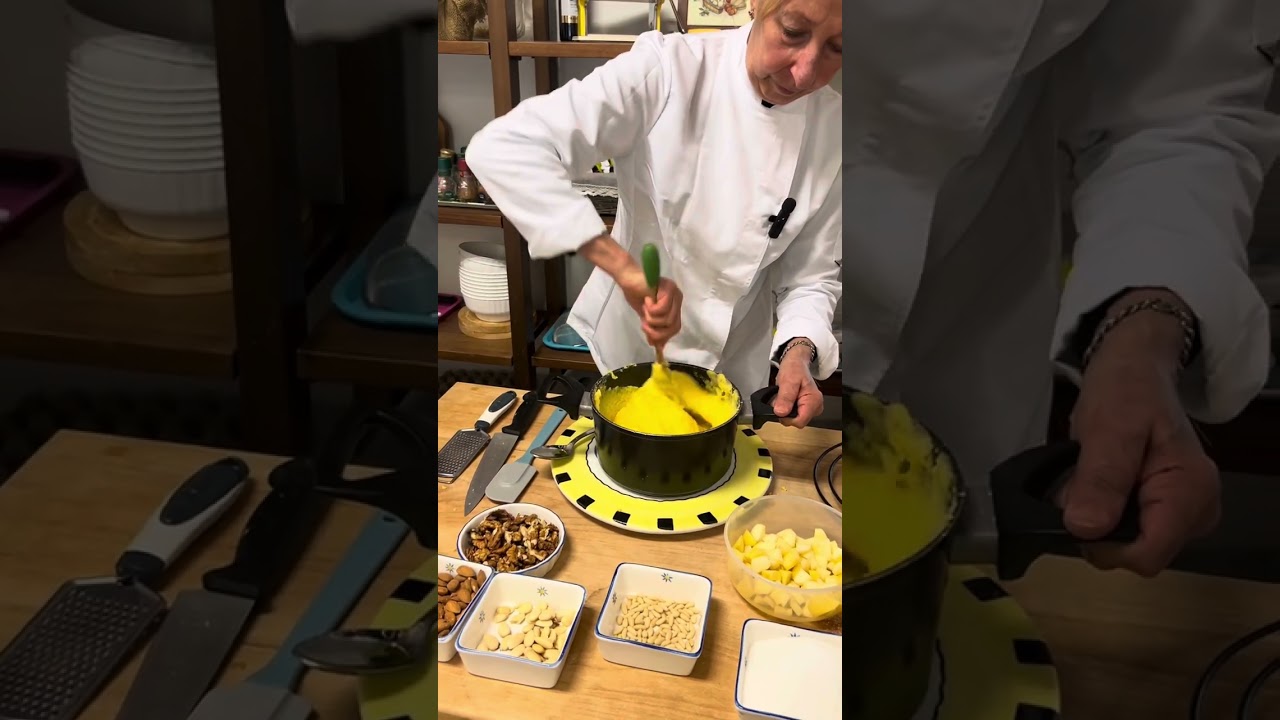 Il Brustengolo è il dolce di Assisi, si cucina nella Scuola di Cucina